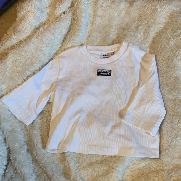 Adidas Ribbed Tee - Picture 1 of 5